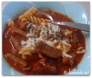 Lasagna Soup