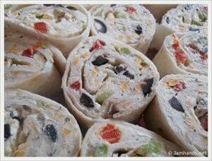 Tortilla Party Pinwheels