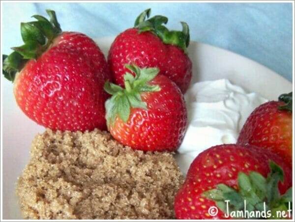 Deconstructed Strawberries Romanov