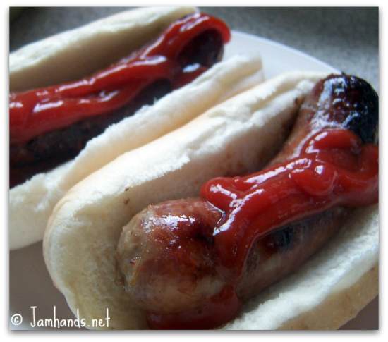 Grilled Beer Brats