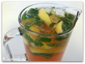 Bourbon Mint Iced Tea