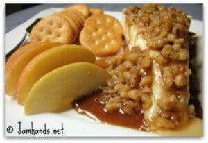 Sugar and Nut Glazed Brie