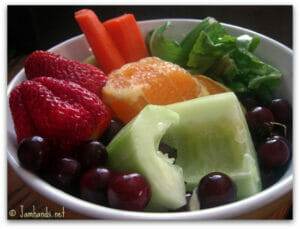Strawberry Orange Cucumber Juice
