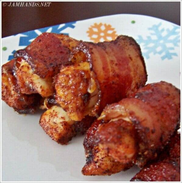 Sweet Chicken Bacon Wraps