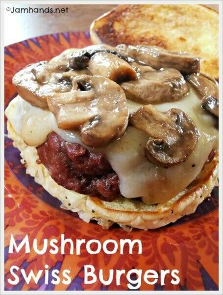 Mushroom Swiss Burgers