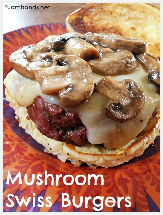 Mushroom Swiss Burgers