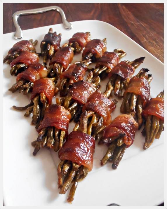 Sweet Green Bean Bacon Bundles