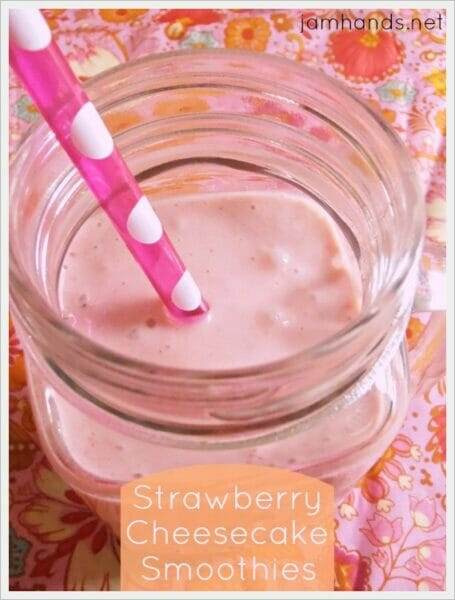 Strawberry Cheesecake Smoothies