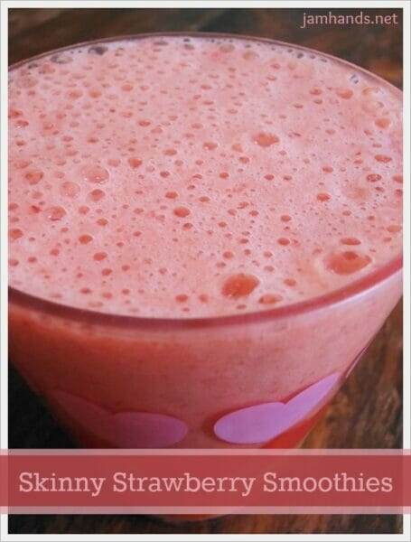 Skinny Strawberry Kiwi Smoothies