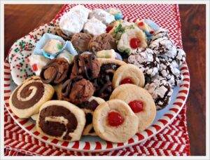 Cherry Almond Cookies