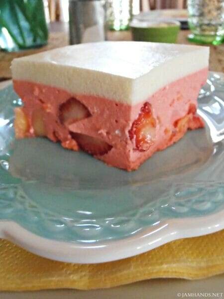 Frosted Strawberry Salad