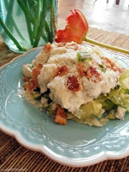 Mom’s Layered Pea Salad