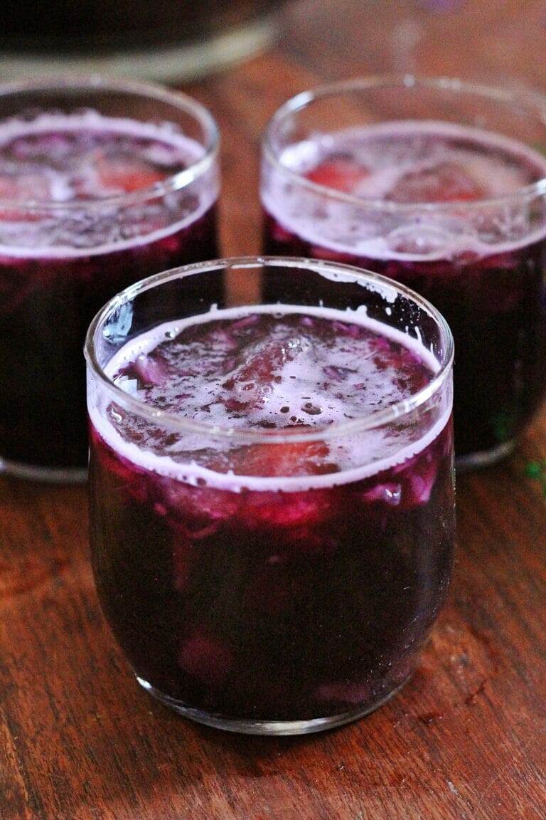 Grape and Ginger Ale Chunky Punch