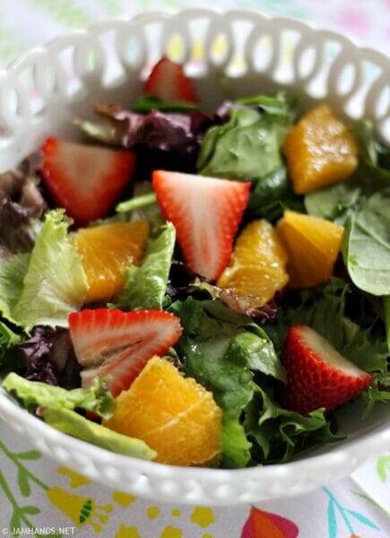 Strawberry and Citrus Salad with Orange Vinaigrette