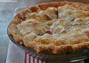 Rhubarb Pineapple Pie