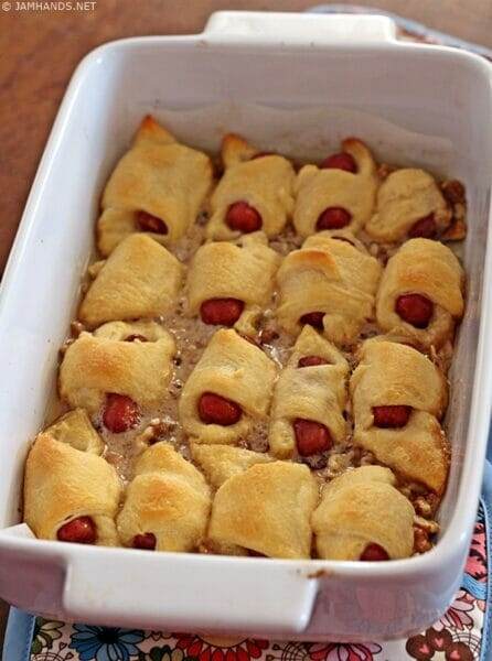 Sweet Sausage Crescent Breakfast Rolls