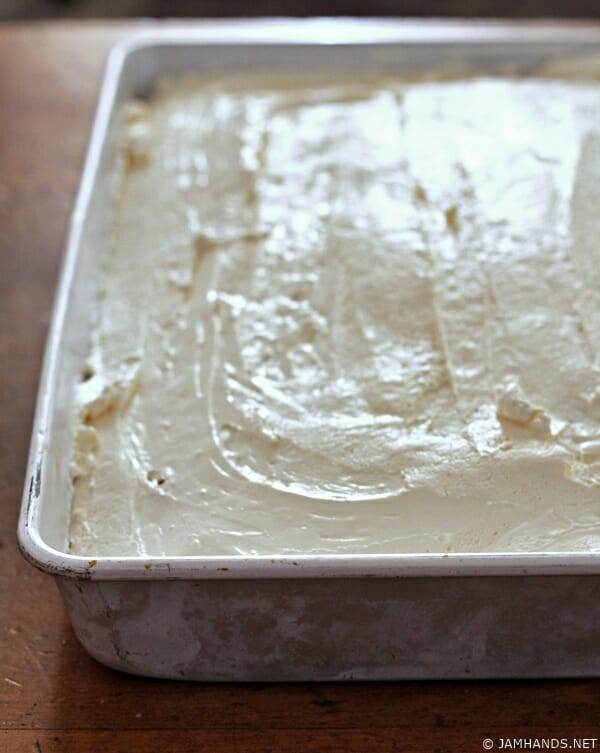 Triple Citrus Yellow Cake with Lemon Curd Frosting