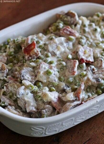 Fancy Peas and Mushrooms