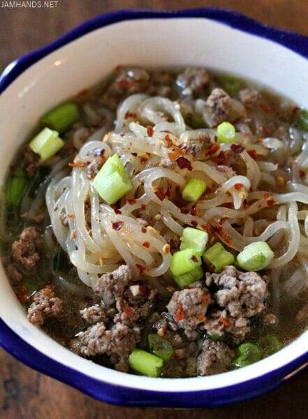 Low Carb Spicy Beef Ramen Recipe
