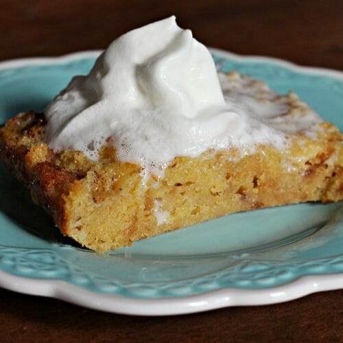 Sweet Cornbread Pudding
