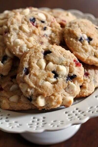 Berry Cheesecake Cookies from a Muffin Mix