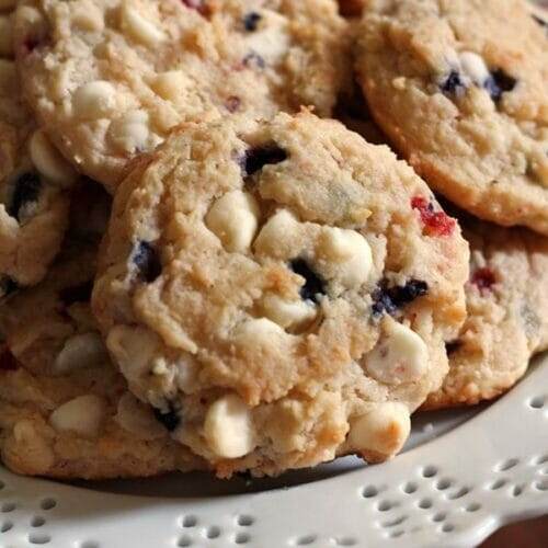 Berry Cheesecake Cookies from a Muffin Mix