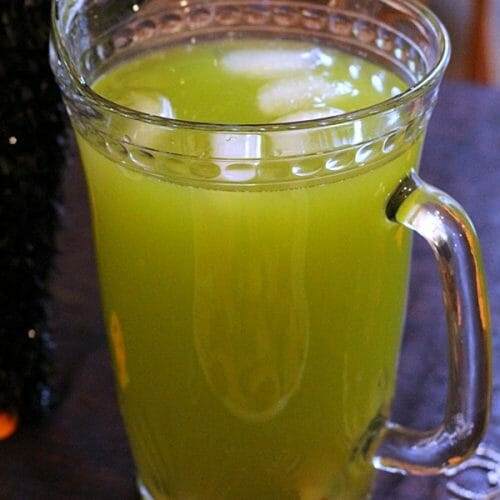 Green Halloween Punch