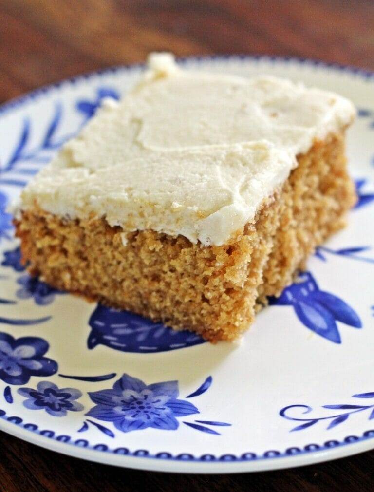 The Best Banana Cake with Banana Cream Cheese Frosting