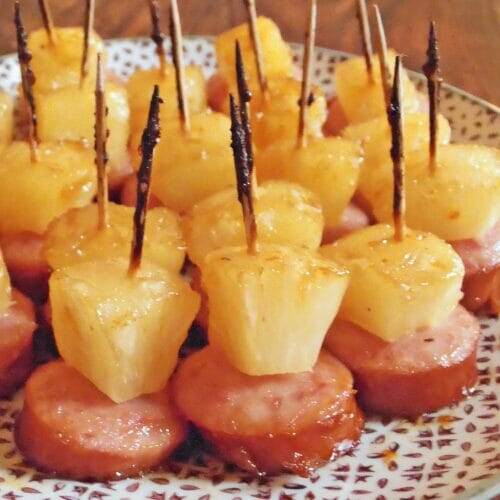 Pineapple Kielbasa Bites