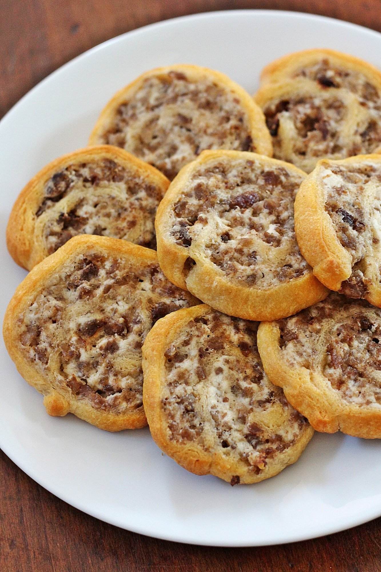 Maple Sausage Crescents