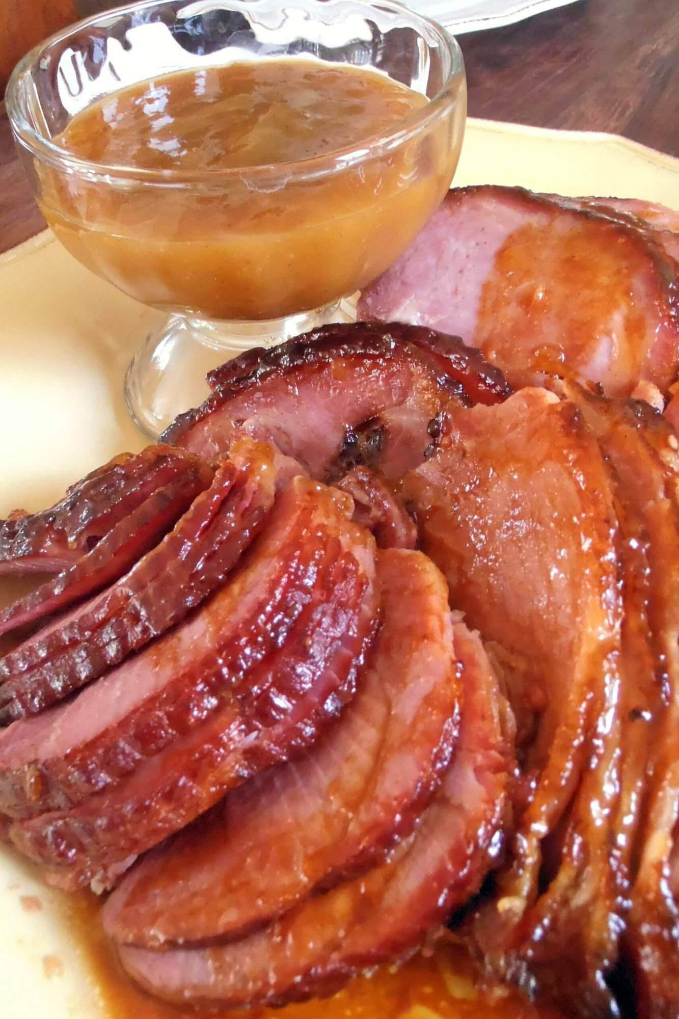 Orange, Pineapple & Dijon Glazed Ham