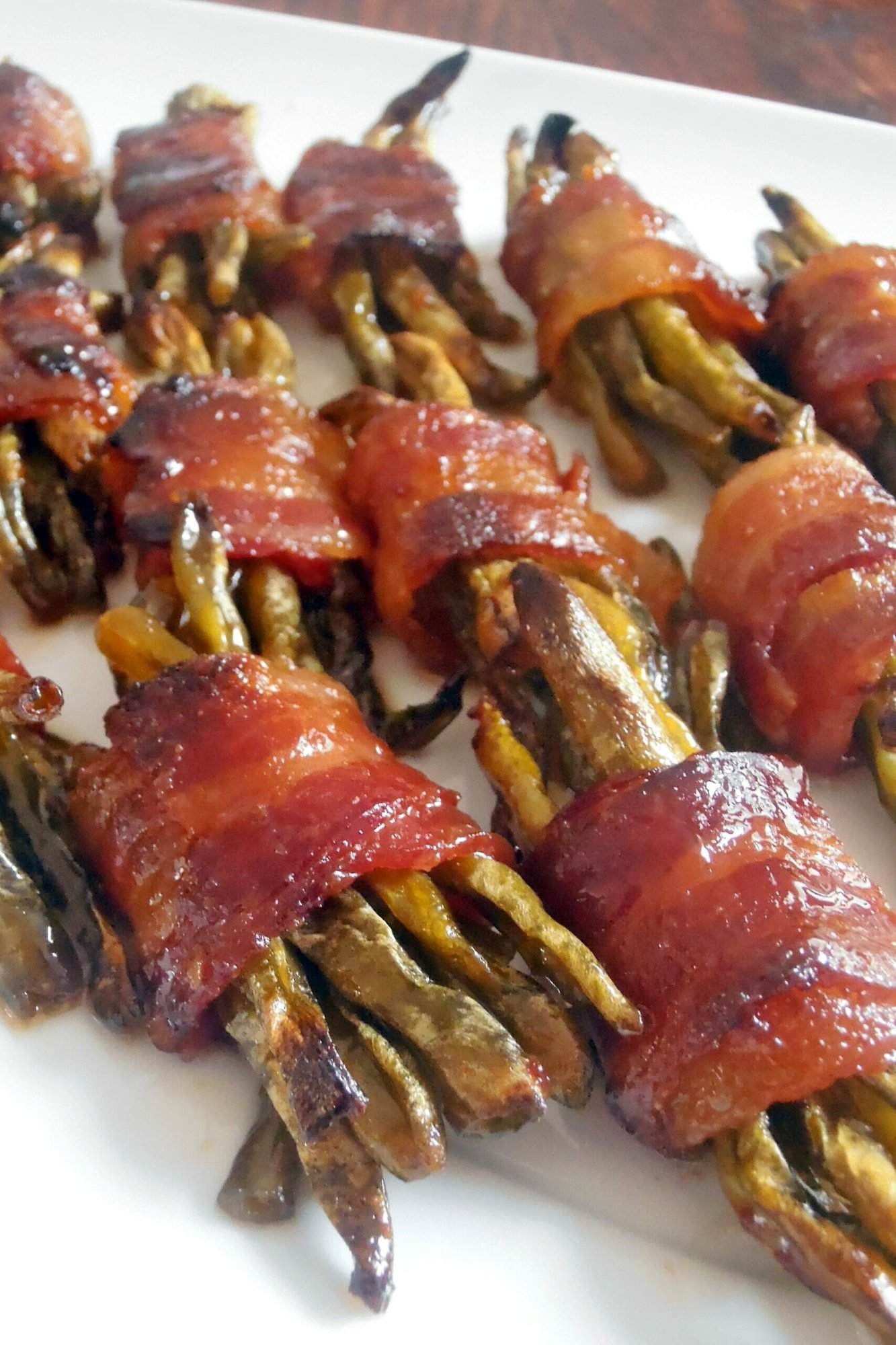 Sweet Green Bean Bacon Bundles