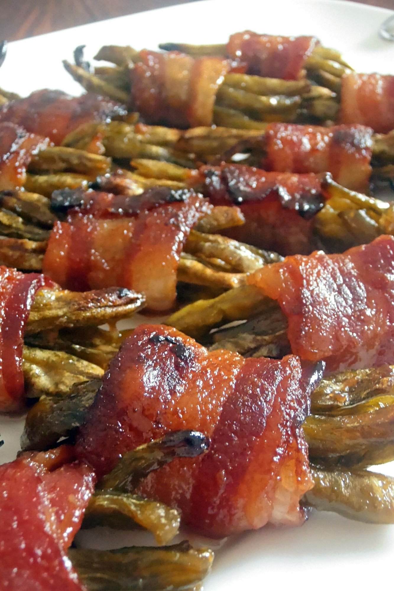 Sweet Green Bean Bacon Bundles