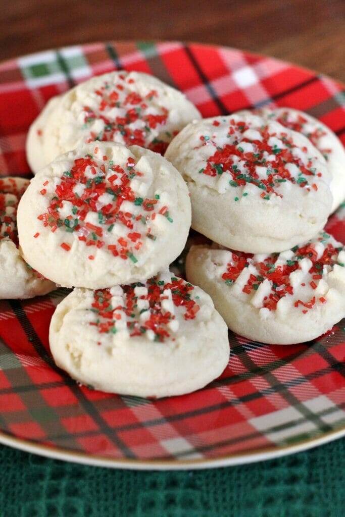 Easy Whipped Shortbread Cookies