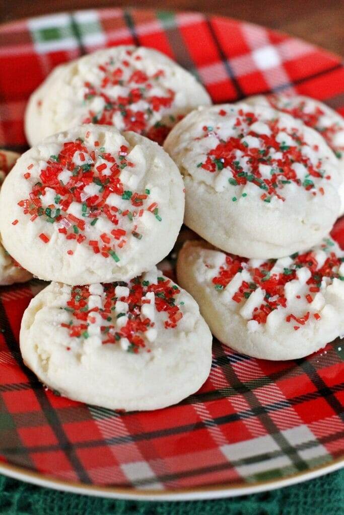 Easy Whipped Shortbread Cookies