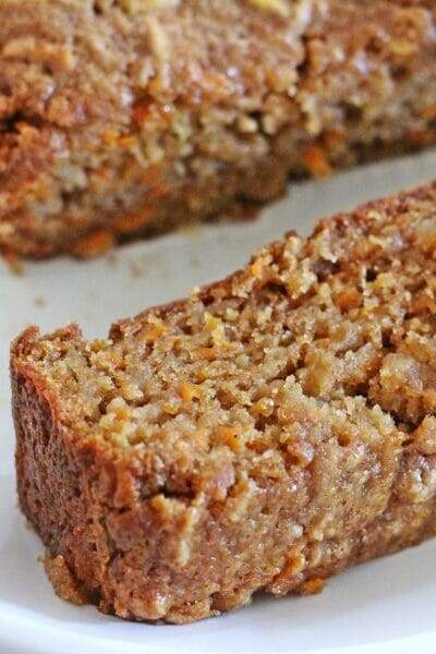 Moist Carrot Apple Bread