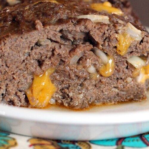 Cheeseburger Meatloaf Low Carb Keto
