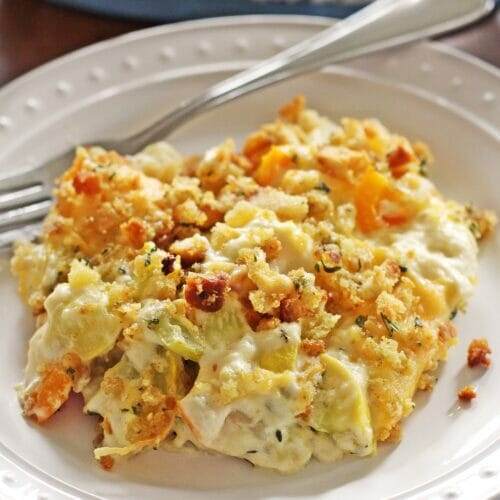 Cheesy Squash Casserole