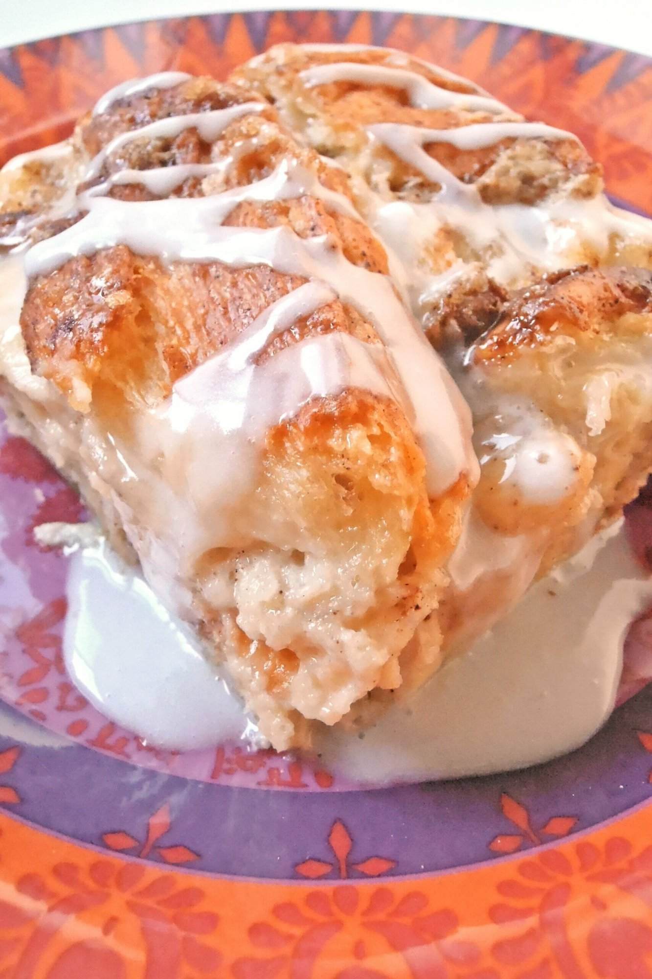 Cinnamon Roll Bread Pudding