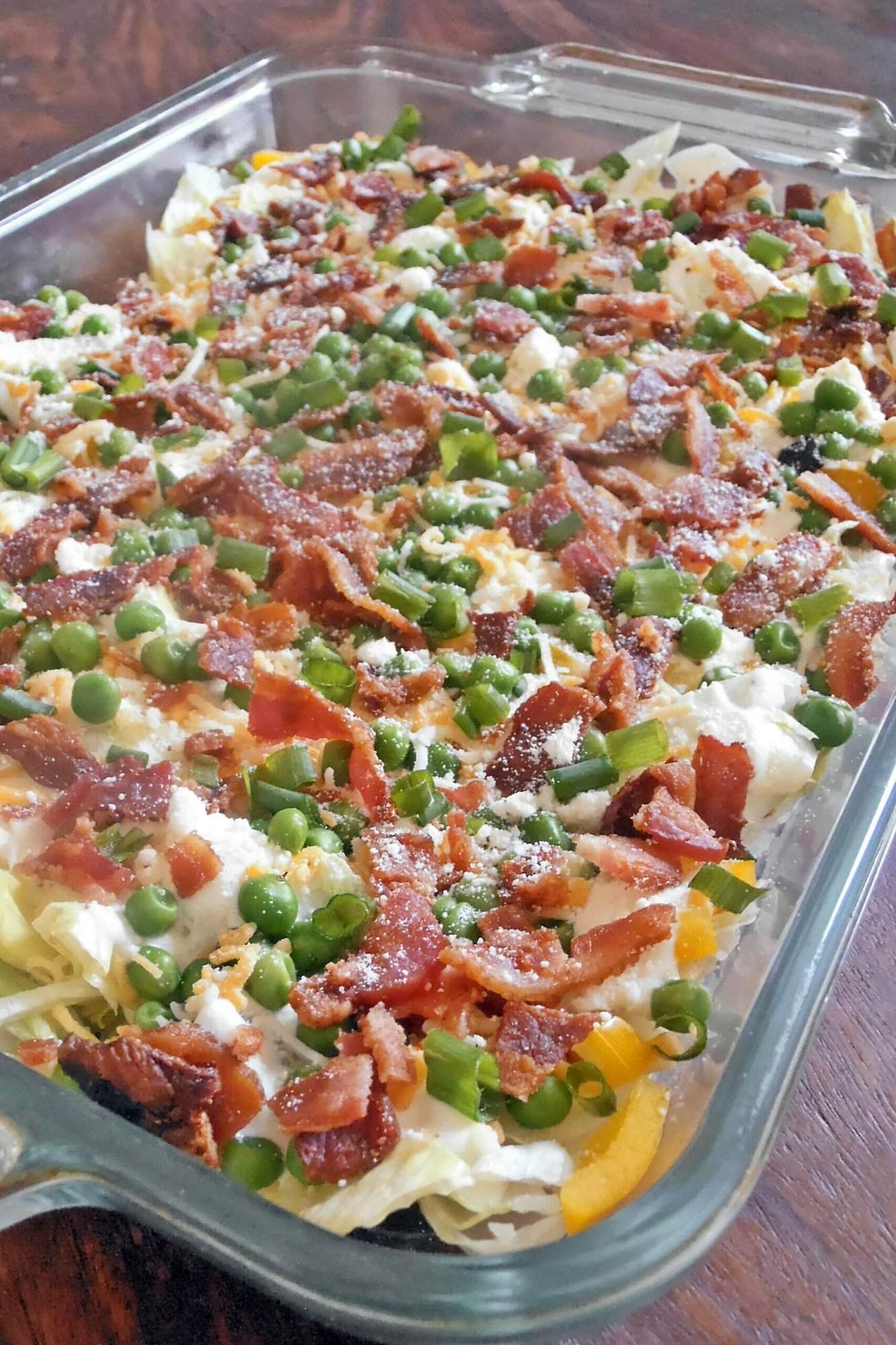 Seven Layer Salad