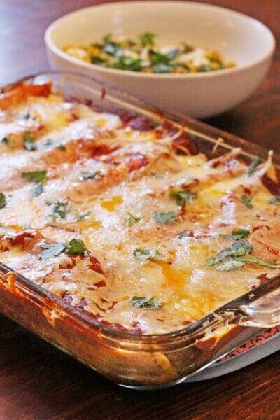 Best shredded Beef Enchiladas