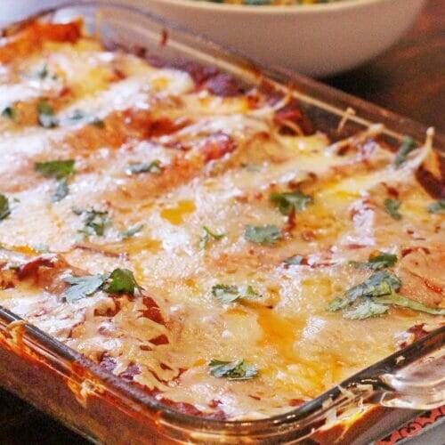 Best shredded Beef Enchiladas