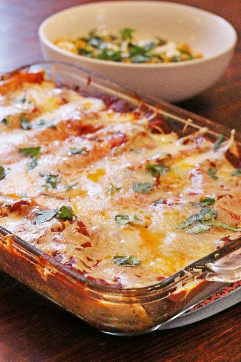 Best shredded Beef Enchiladas