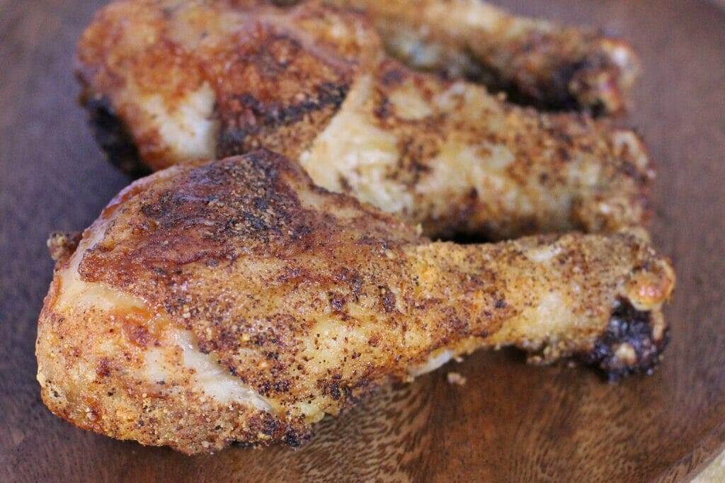 Air Fryer Garlic Parmesan Chicken Drumsticks
