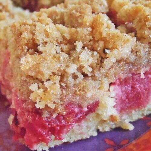 Big Crumb Rhubarb Coffee Cake