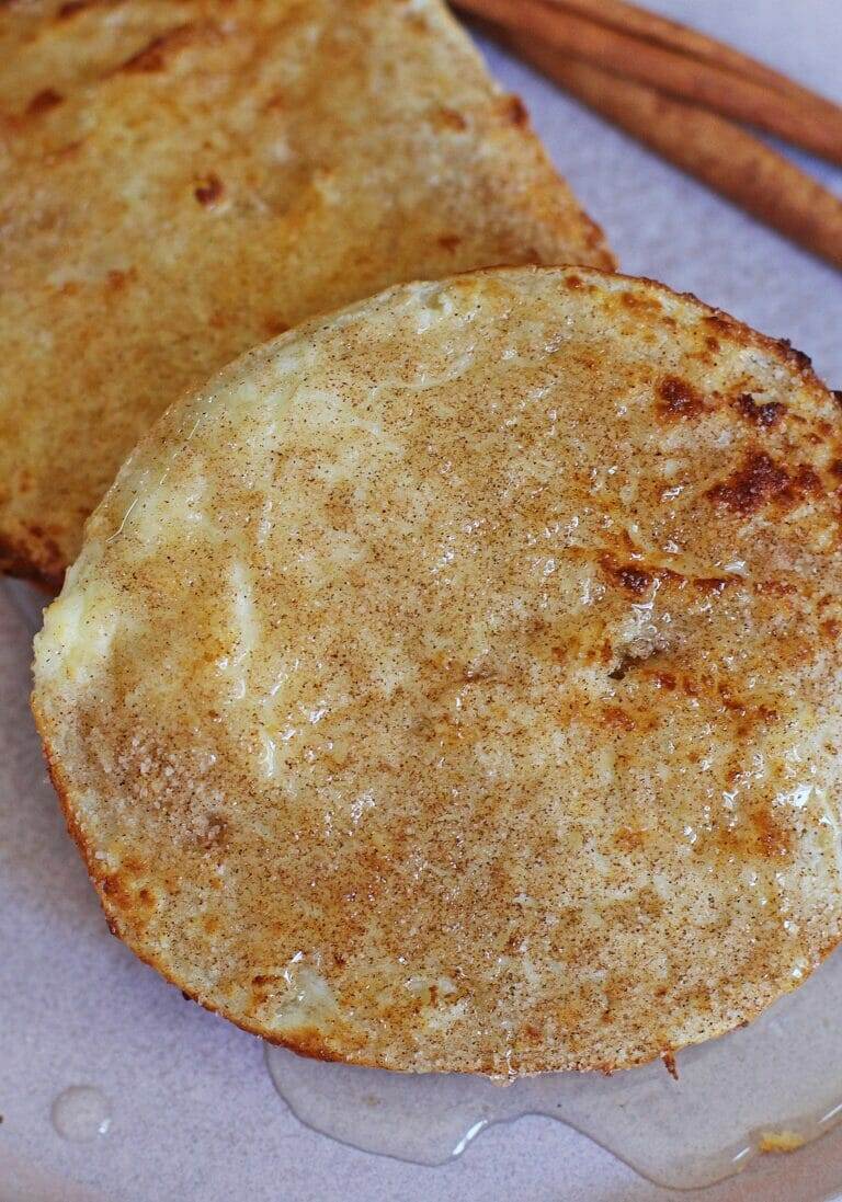Air Fryer Cream Cheese Churro Bagel
