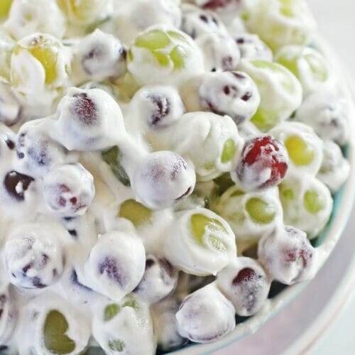 3 Ingredient Caramel Apple Grape Salad