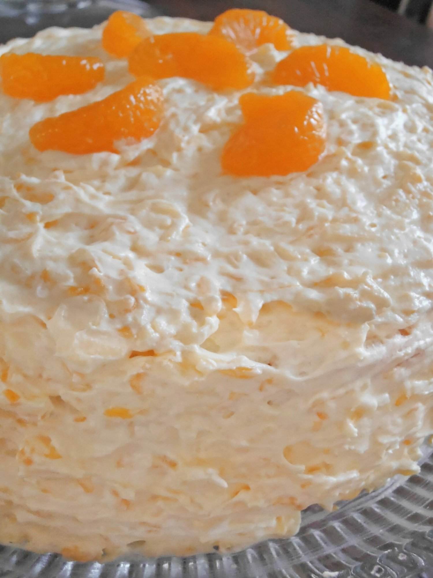 Coconut and Orange 'Pig Pickin' Cake'