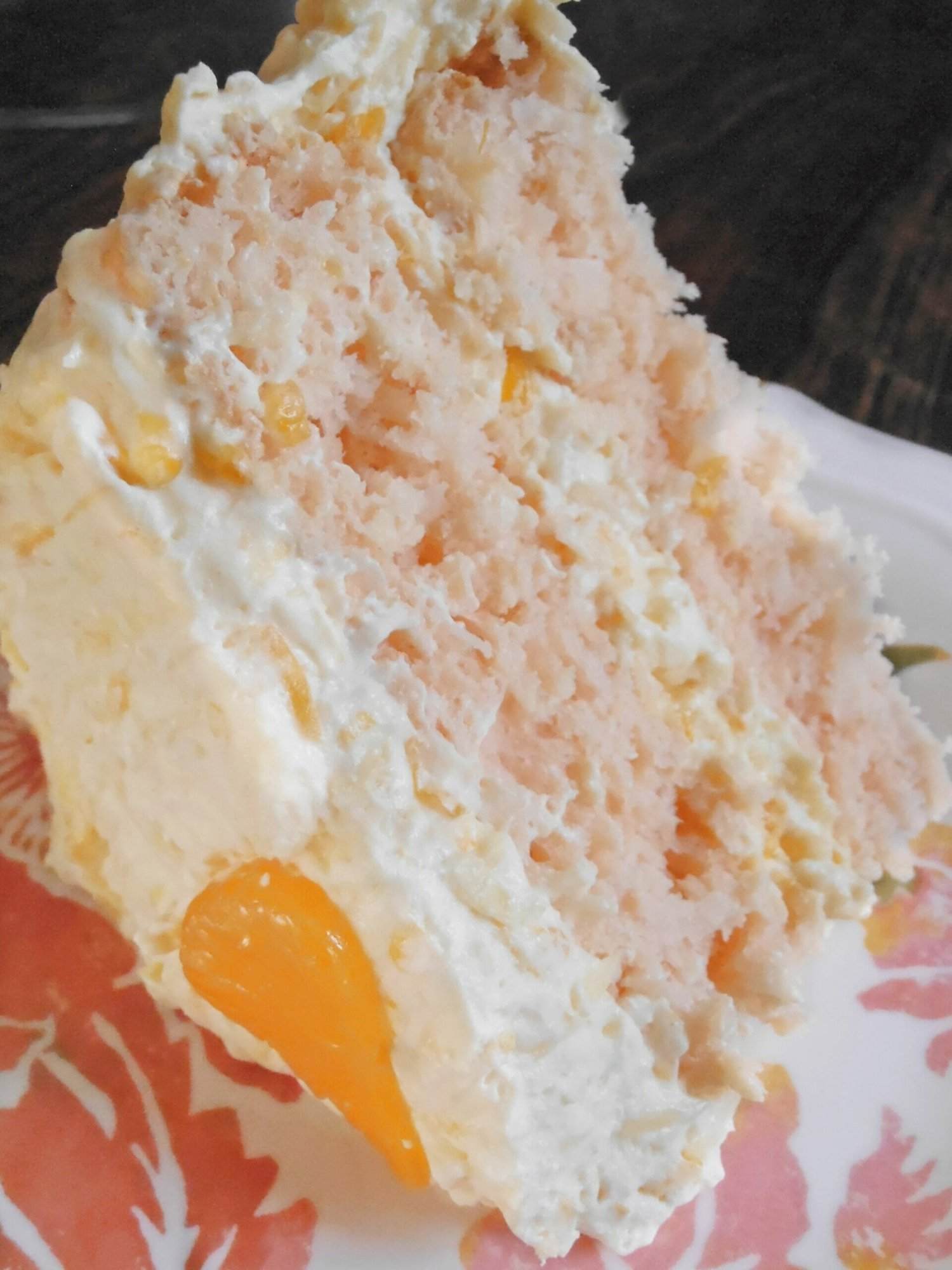 Coconut and Orange 'Pig Pickin' Cake'