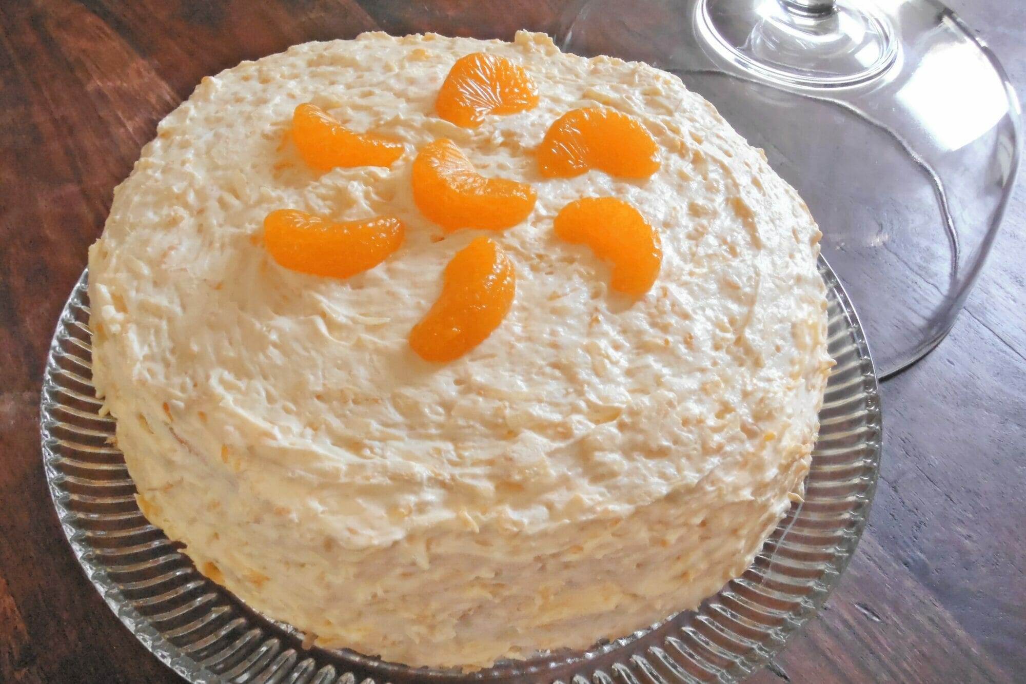Coconut and Orange 'Pig Pickin' Cake'